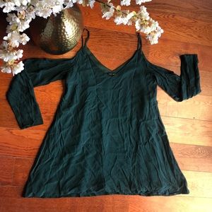 Dark green dress